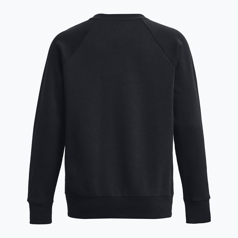 Дамски суитшърт Under Armour Rival Fleece Crew black/white 6