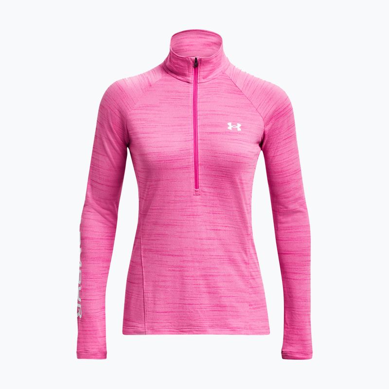 Under Armour дамски суитшърт Evolved Core Tech 1/2 Zip rebel pink/white 5