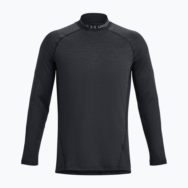 Мъжка тениска Under Armour ColdGear Twist Mock black/pitch gray 3