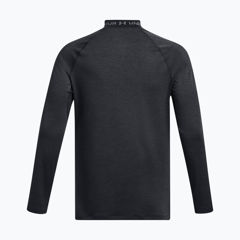 Мъжка тениска Under Armour ColdGear Twist Mock black/pitch gray 4