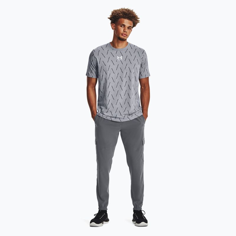Мъжки панталони Under Armour Stretch Woven Cargo pitch gray/black 2