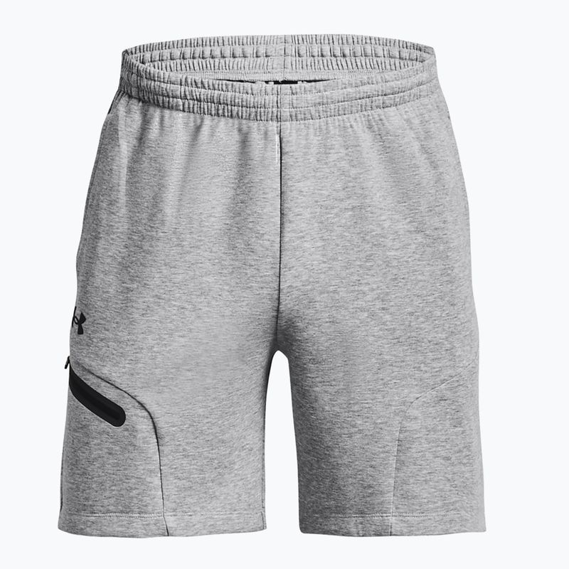 Мъжки шорти за тренировка Under Armour Unstoppable Fleece mod grey/black 5