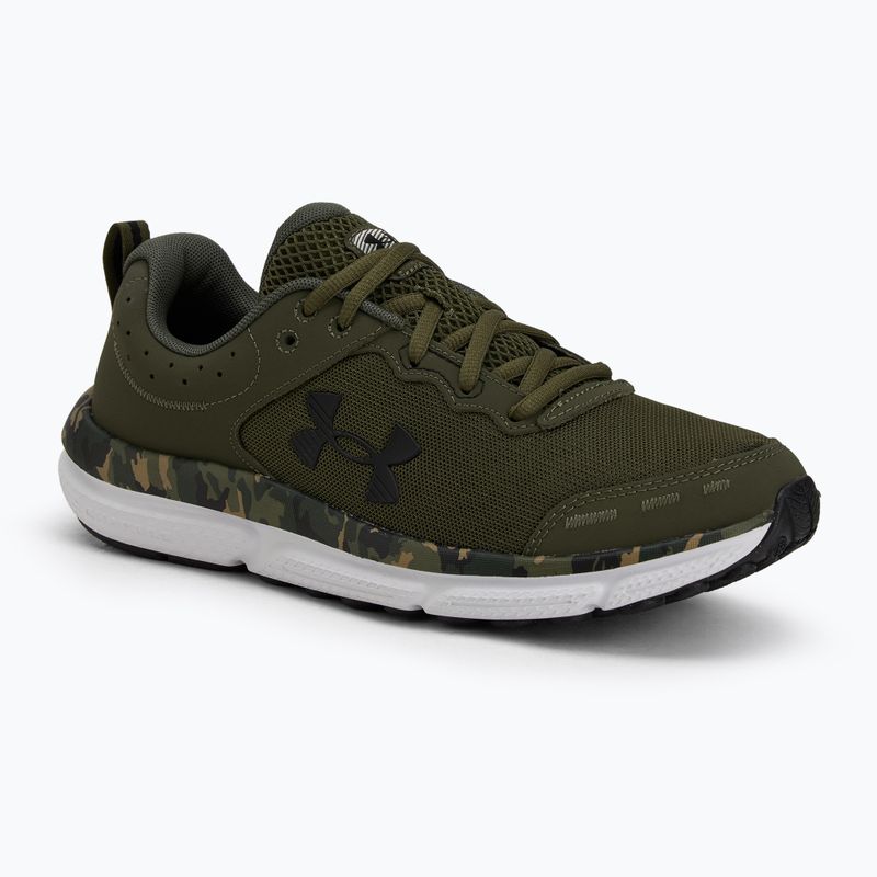 Under Armour Charged Assert 10 Camo marine мъжки обувки за бягане от green/marine от green/black