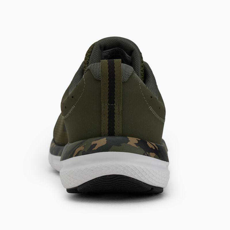 Under Armour Charged Assert 10 Camo marine мъжки обувки за бягане от green/marine от green/black 6
