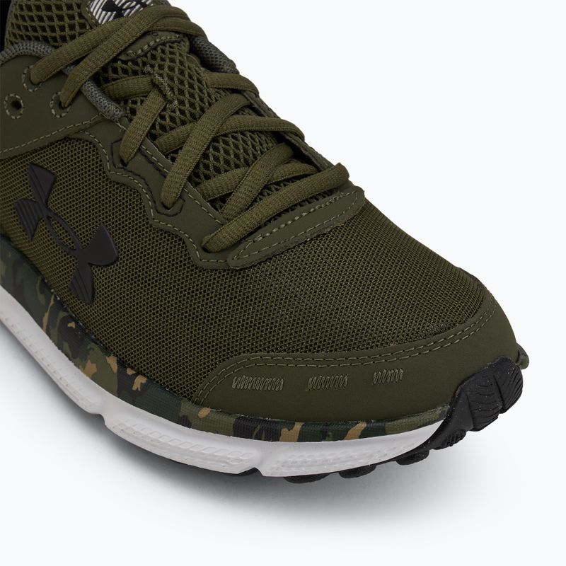Under Armour Charged Assert 10 Camo marine мъжки обувки за бягане от green/marine от green/black 7