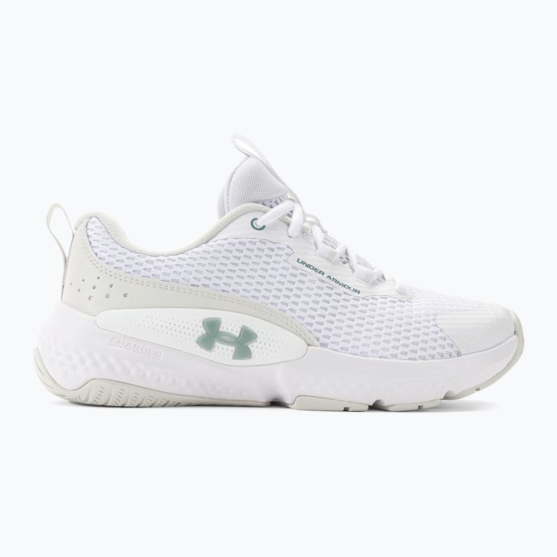 Дамски обувки за тренировка Under Armour W Dynamic Select white/white clay/metallic green grit 2