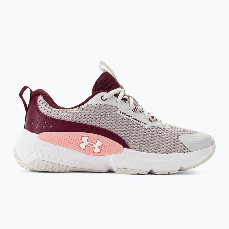 Дамски обувки за тренировка Under Armour W Dynamic Select white clay/deep red/white 2