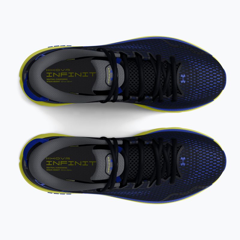 Under Armour Hovr Infinite 5 черни/сини мъжки обувки за бягане 11
