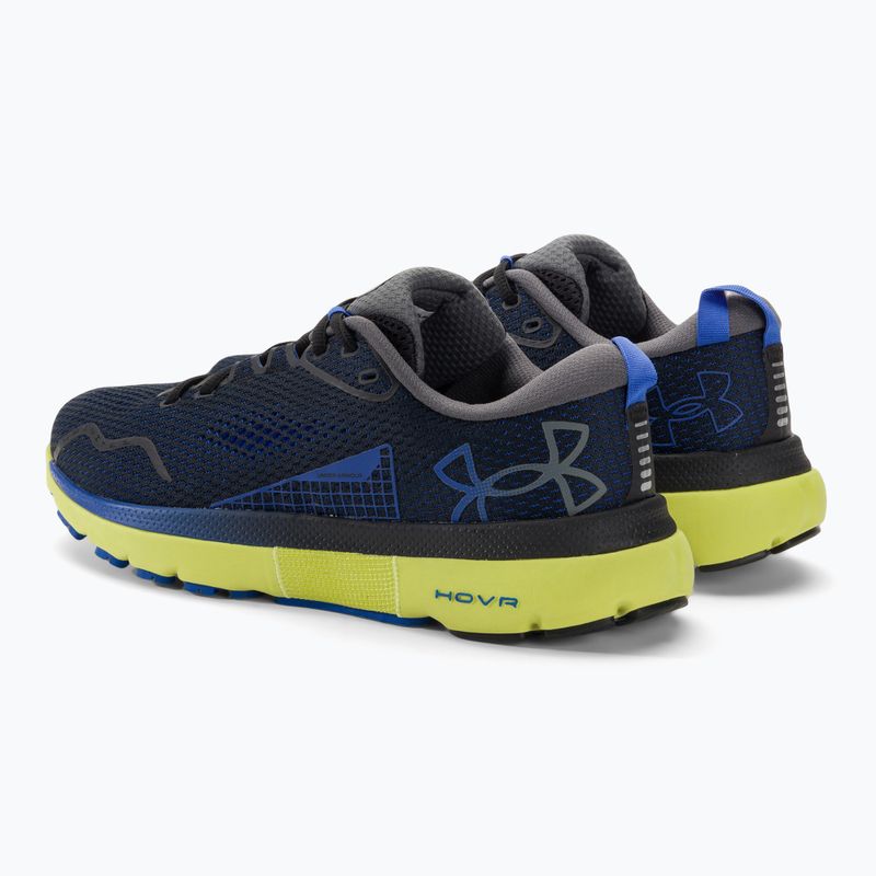 Under Armour Hovr Infinite 5 черни/сини мъжки обувки за бягане 4