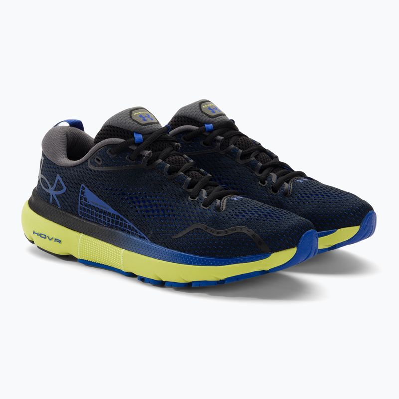 Under Armour Hovr Infinite 5 черни/сини мъжки обувки за бягане 5