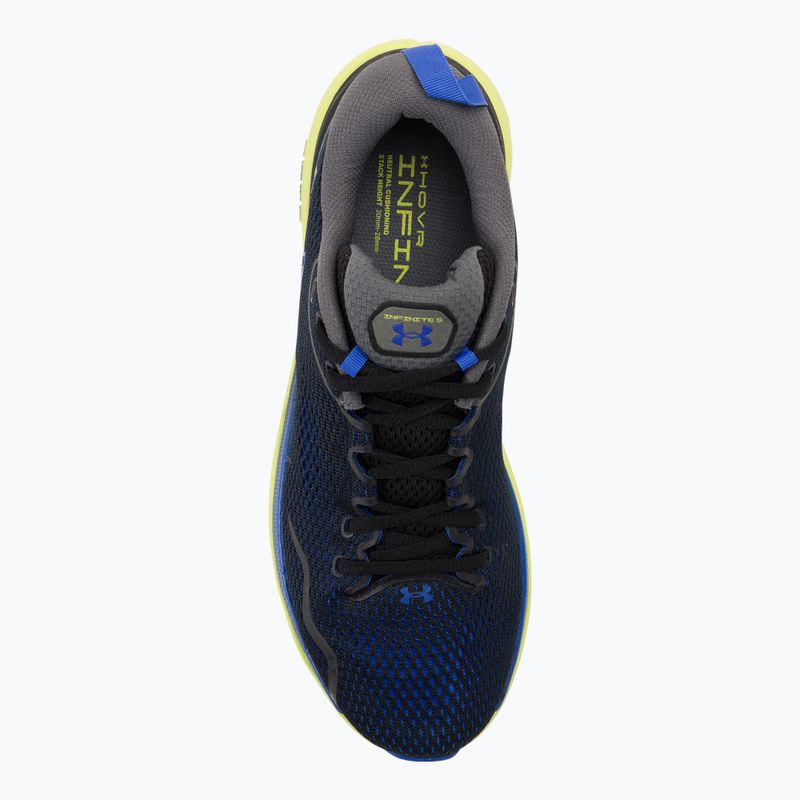 Under Armour Hovr Infinite 5 черни/сини мъжки обувки за бягане 7