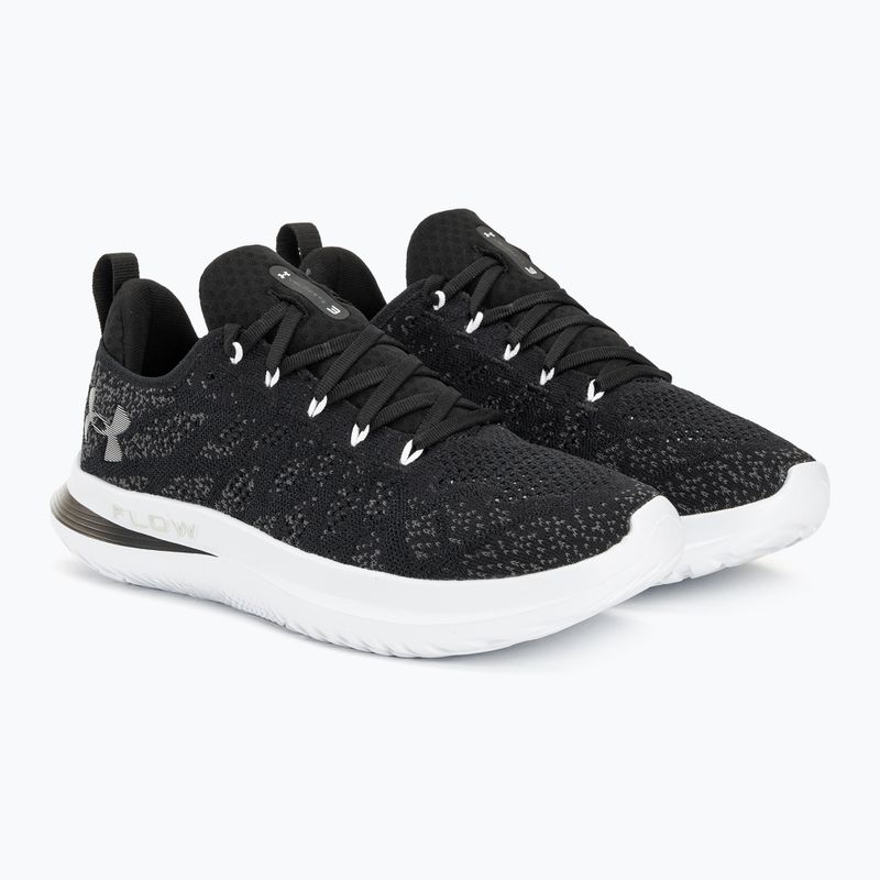 Мъжки обувки за бягане Under Armour Velociti 3 black/white/white 4