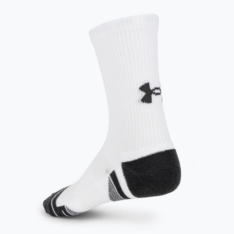 Under Armour Performance Tech 3pk Crew mod сиви/бели/струйни чорапи 5