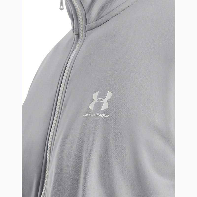 Мъжки суитшърт Under Armour Sportstyle Tricot mod grey/white 4