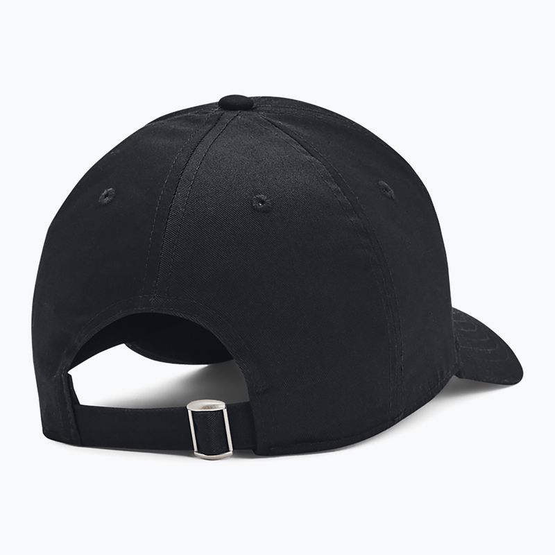 Under Armour Branded Lockup Adj black/black мъжка бейзболна шапка 2