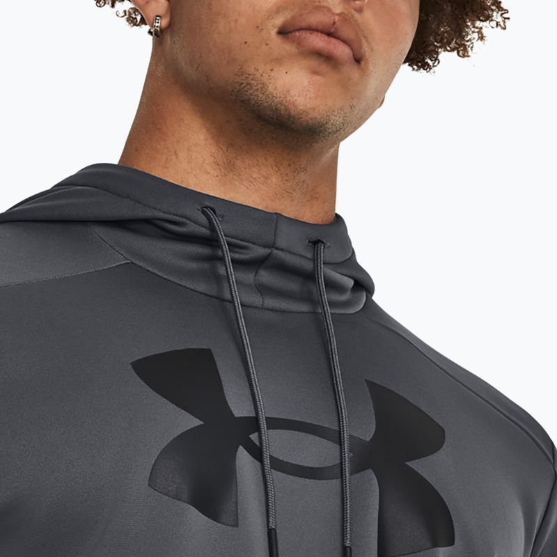 Мъжки суитшърт Under Armour Fleece Big Logo HD pitch gray/black 3