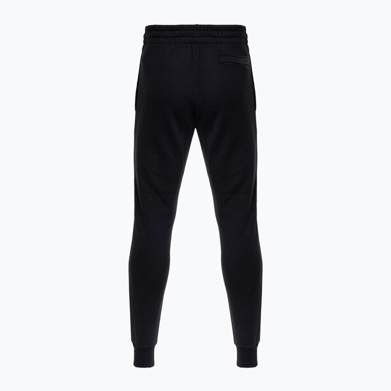 Мъжки тренировъчни панталони Under Armour Rival Fleece Joggers black/white 5