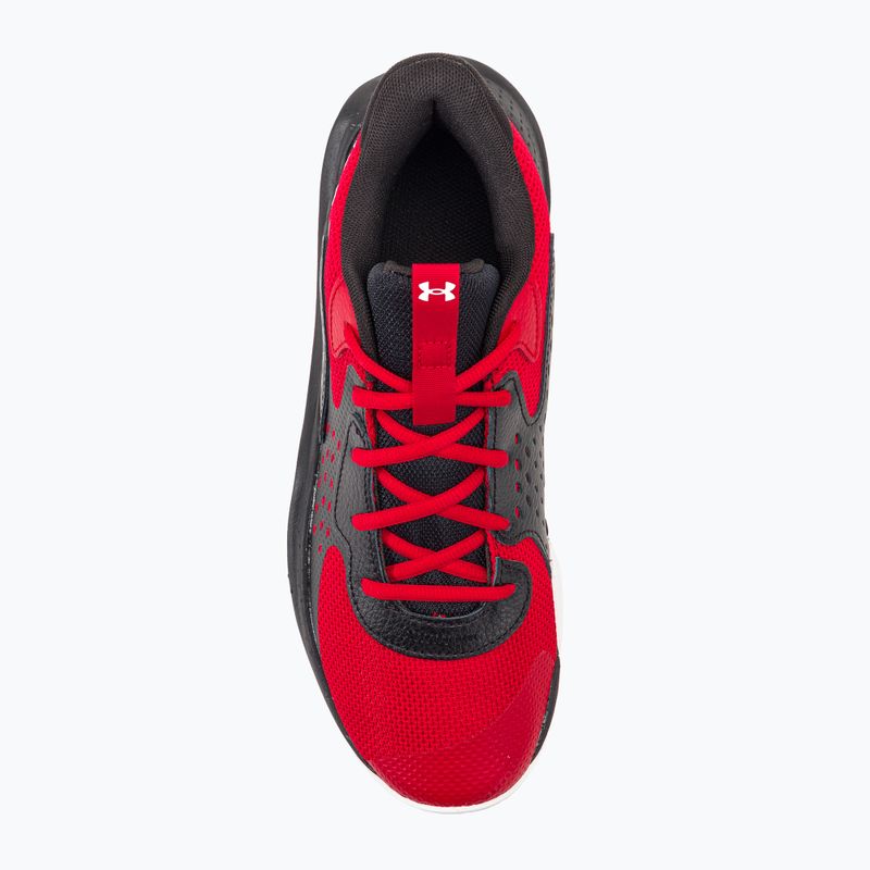 Баскетболни обувки Under Armour Jet'23 червено/черно/бяло 6