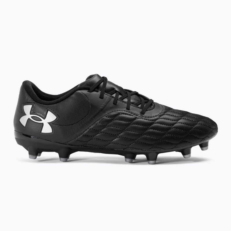 Under Armour Magnetico Select 3.0 FG футболни обувки черно/металическо сребро 2