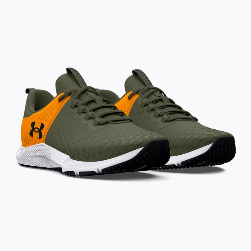Under Armour Charged Engage 2 мъжки обувки за тренировка marine от green/formula orange/black 12