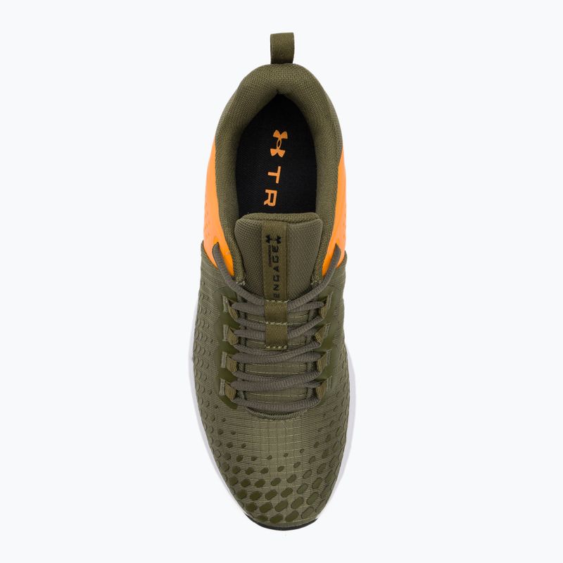 Under Armour Charged Engage 2 мъжки обувки за тренировка marine от green/formula orange/black 6