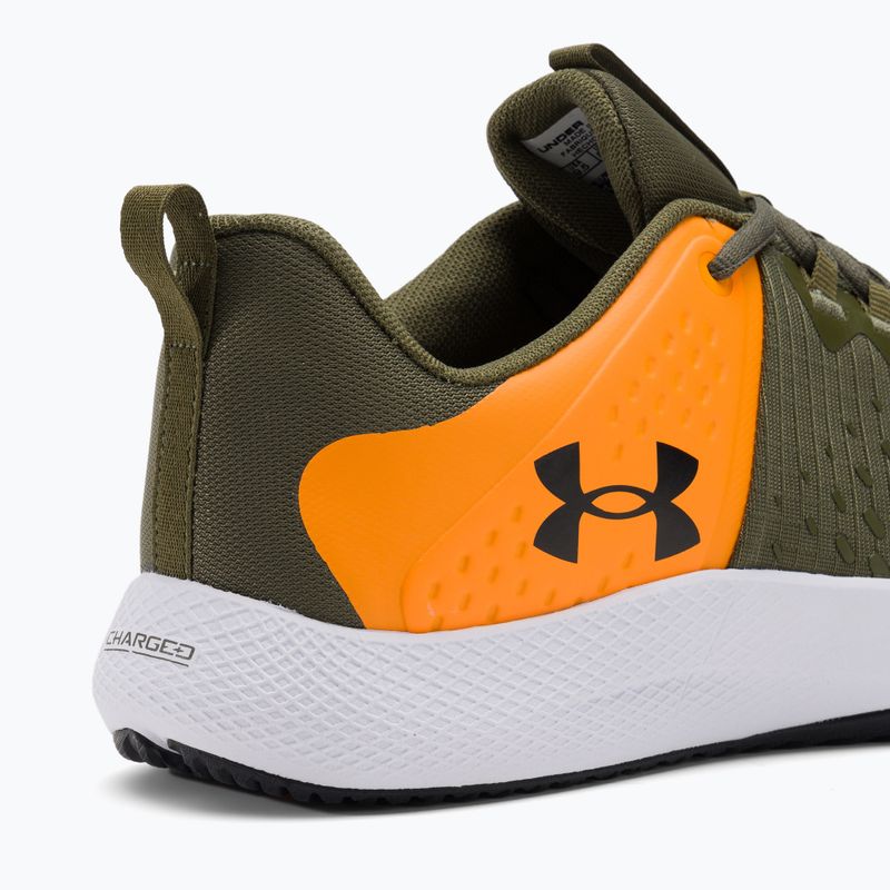 Under Armour Charged Engage 2 мъжки обувки за тренировка marine от green/formula orange/black 9
