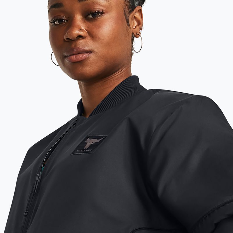 Дамско яке Under Armour Project Rock Bomber black 6