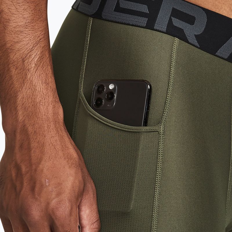 Мъжки клин за тренировка Under Armour HeatGear marine od green/white 4