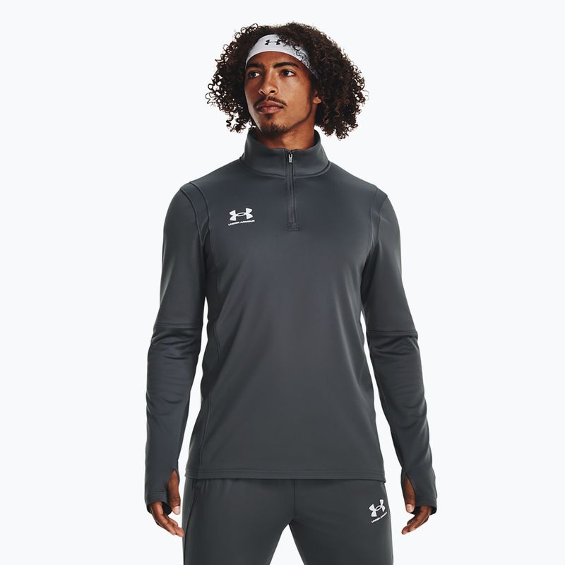 Under Armour мъжки футболен суитчър Challenger кастелрок / бяло