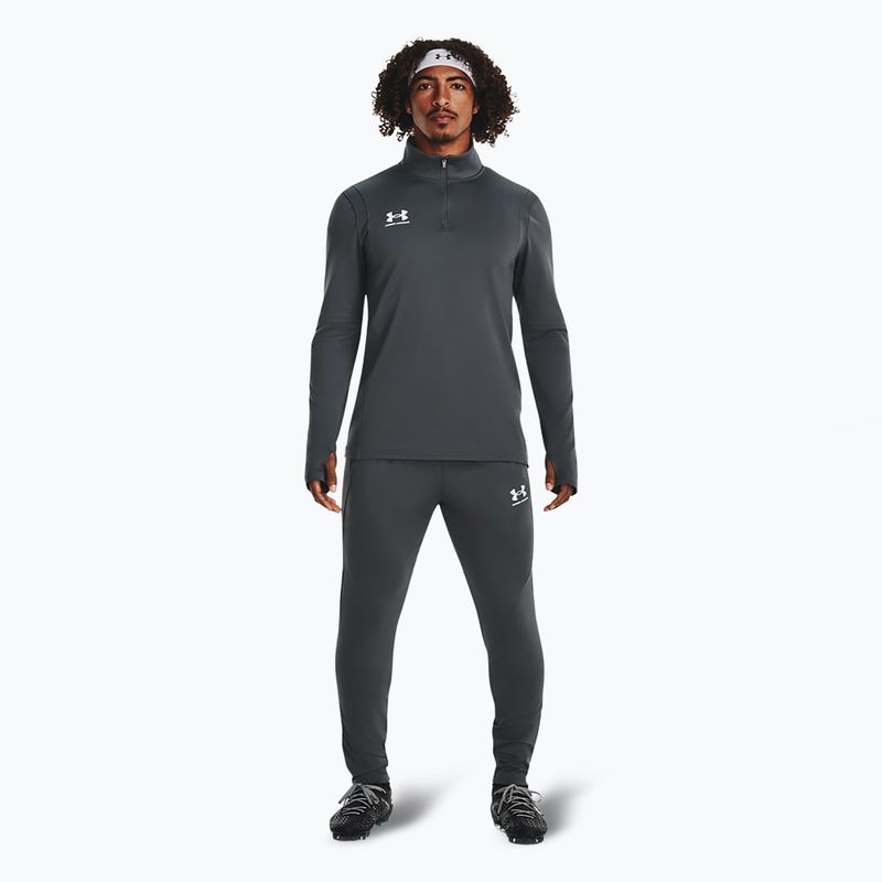 Under Armour мъжки футболен суитчър Challenger кастелрок / бяло 2
