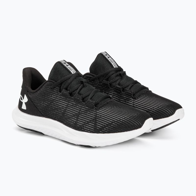 Мъжки маратонки Under Armour Charged Speed Swift black/white/white 4