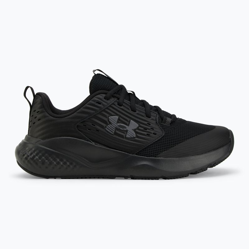 Under Armour Commit 4 black/ultimate black/castlerock мъжки обувки за тренировка 2