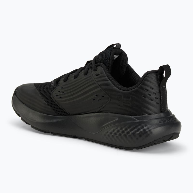 Under Armour Commit 4 black/ultimate black/castlerock мъжки обувки за тренировка 3