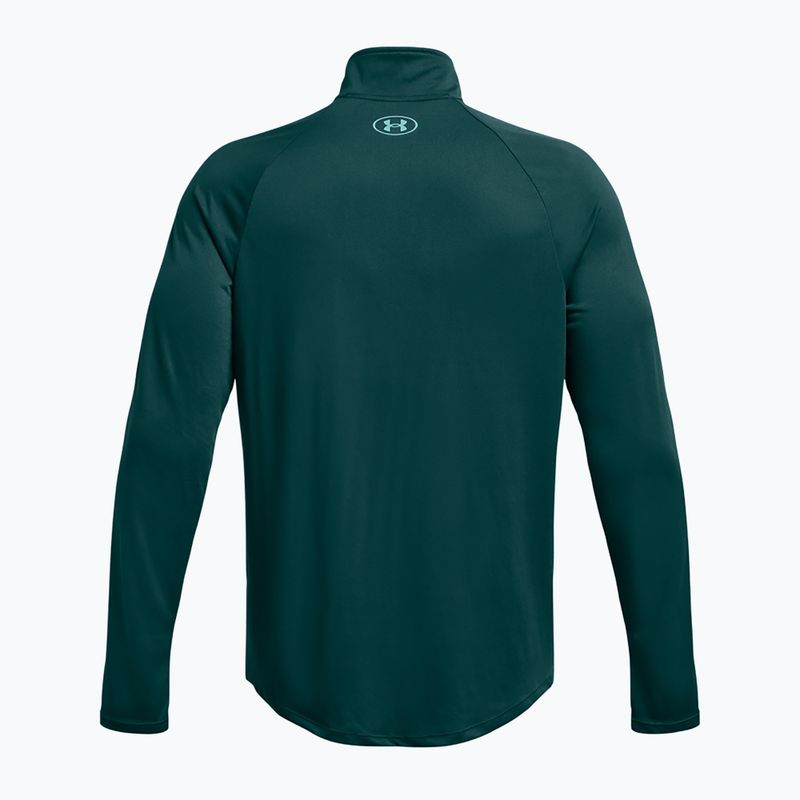 Мъжки суитшърт Under Armour Tech 2.0 1/2 Zip hydro teal/radial turquoise 4