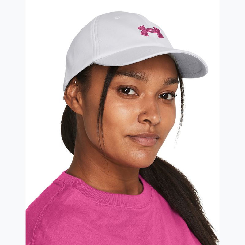 Дамска бейзболна шапка Under Armour Blitzing Adj halo gray/astro pink 4