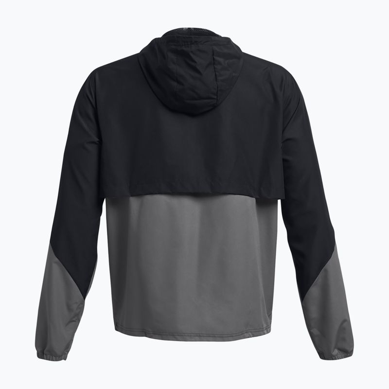 Мъжко яке за тренировка Under Armour Legacy Windbreaker black/castlerock/castlerock 5