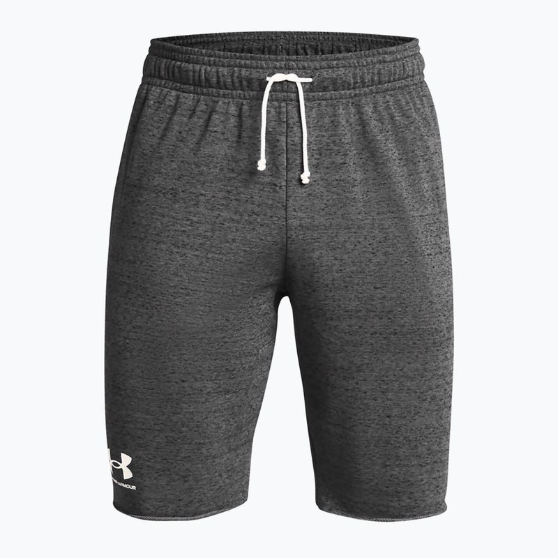 Мъжки шорти за тренировка Under Armour Rival Terry castlerock light heather/onyx white 5
