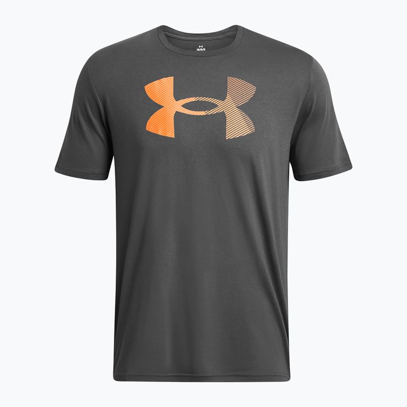 Under Armour Big Logo Fill мъжка тениска за тренировки castlerock/atomic/wild orange 3