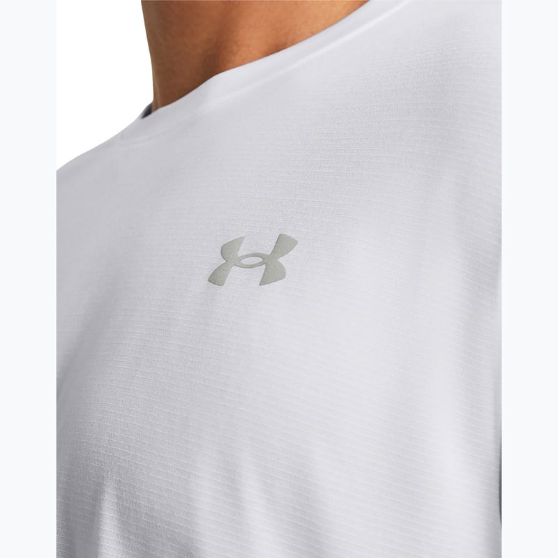 Under Armour Launch whte/reflective мъжки анцуг за бягане с дълъг ръкав 3