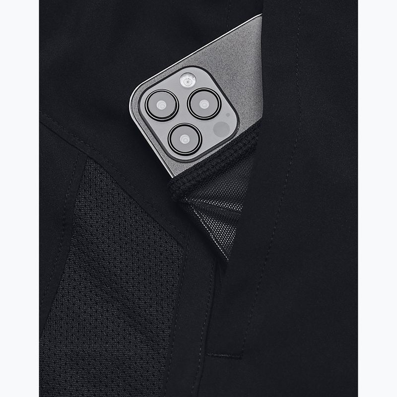 Мъжки къси панталони за бягане Under Armour Lanch 5" Unlined black / black / reflective 5