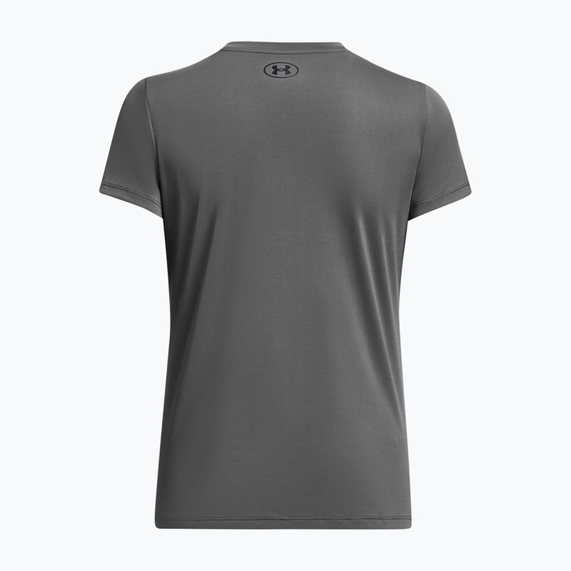 Дамска тренировъчна тениска Under Armour Tech SSV Solid castlerock/black 2