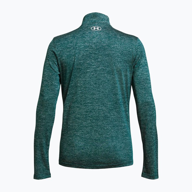 Дамски суитшърт Under Armour Tech 1/2 Zip-Twist hydro teal/white 7