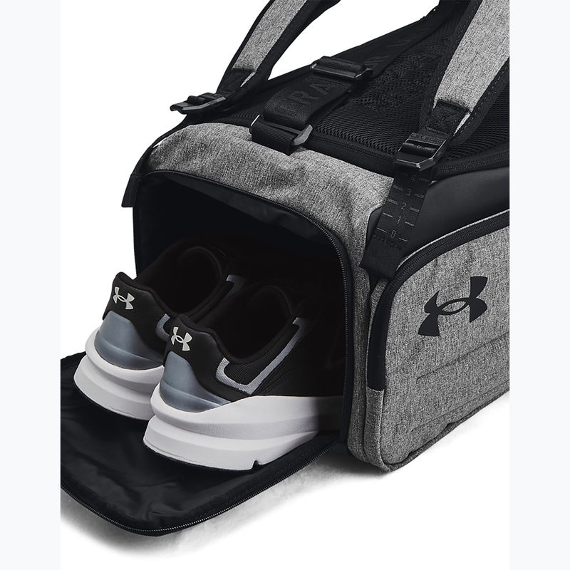 Чанта за тренировка Under Armour Contain Duo 40 l castlerock medium heather/black/white 5