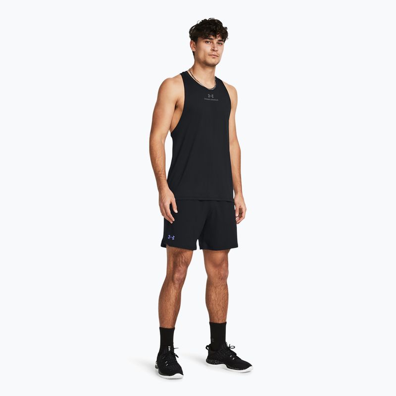 Мъжки тренировъчни шорти Under Armour Ua Vanish Woven 6in black/starlight 2