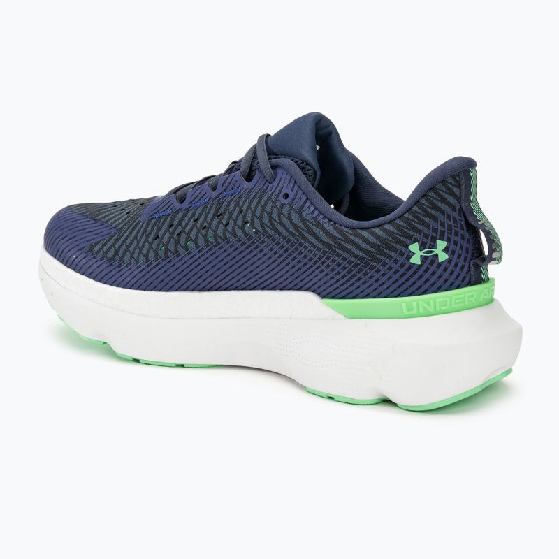 Мъжки обувки за бягане Under Armour Infinite Pro downpour grey/starlight/matrix green 3