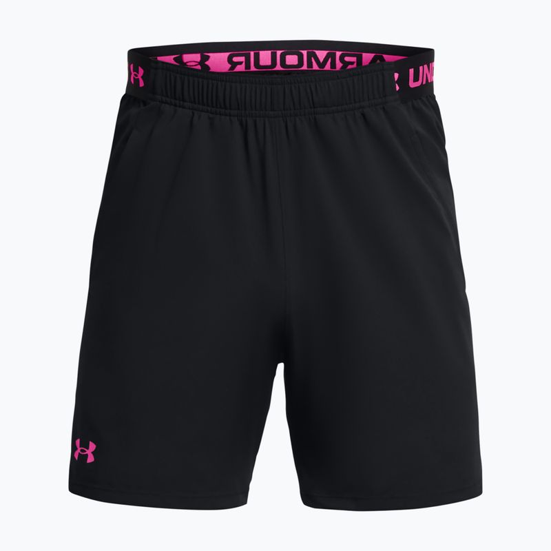 Мъжки тренировъчни шорти Under Armour Ua Vanish Woven 6in black/astro pink 5