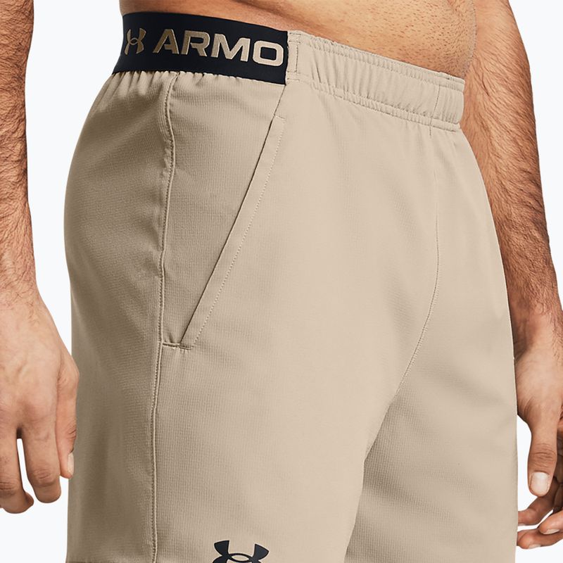 Мъжки тренировъчни шорти Under Armour UA Vanish Woven 6in timberwolf taupe/black 4