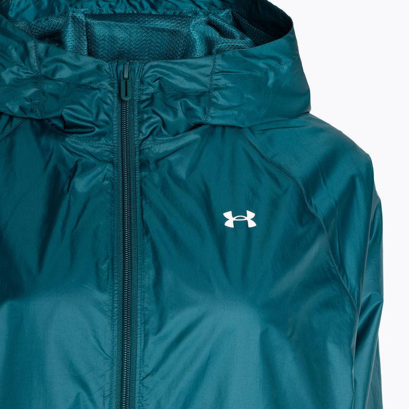 Дамско яке Under Armour Sport Windbreaker hydro teal/white 5