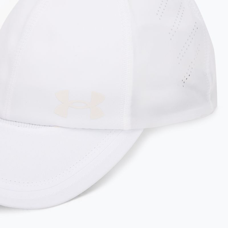 Дамска шапка с козирка Under Armour Iso-Chill Launch white/white/reflective 3