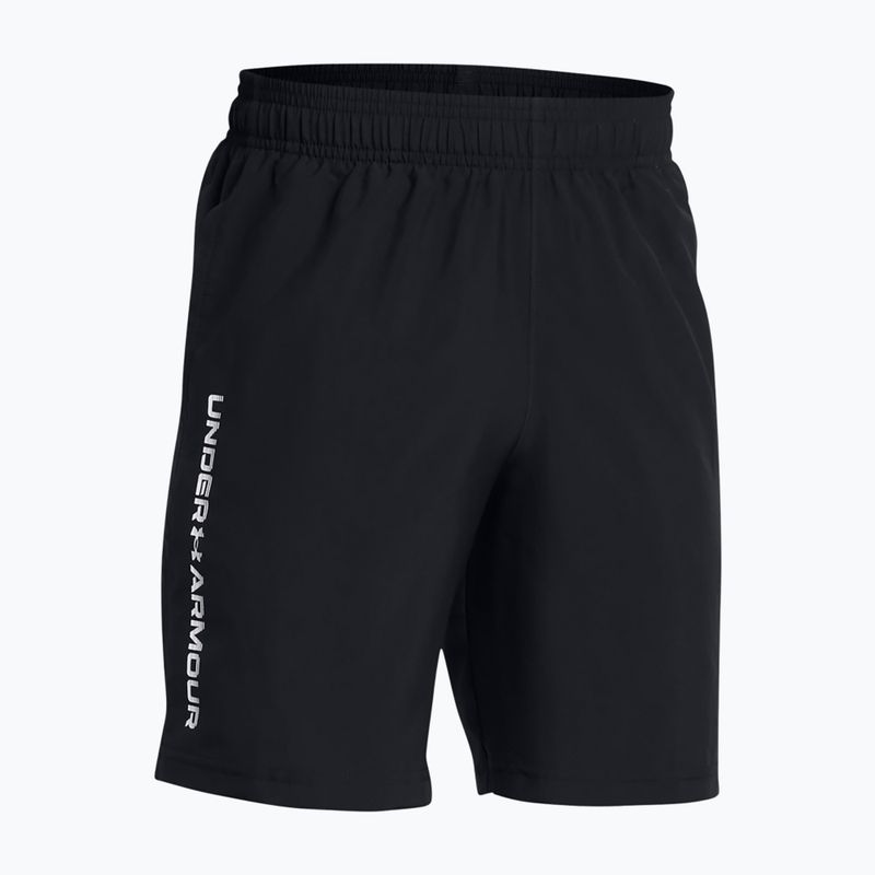 Детски шорти за тренировка Under Armour Woven Wordmark black 3